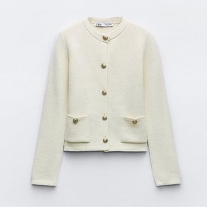 NWT Zara Knit Cardigan with Buttons